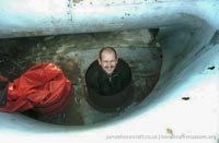 BH7 being moved to The Hovercraft Museum